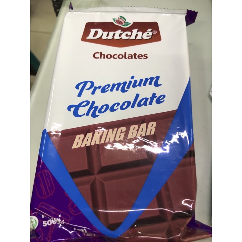 Dutche Premium Chocolate Baking Bar 500g Halal Certified Shopee