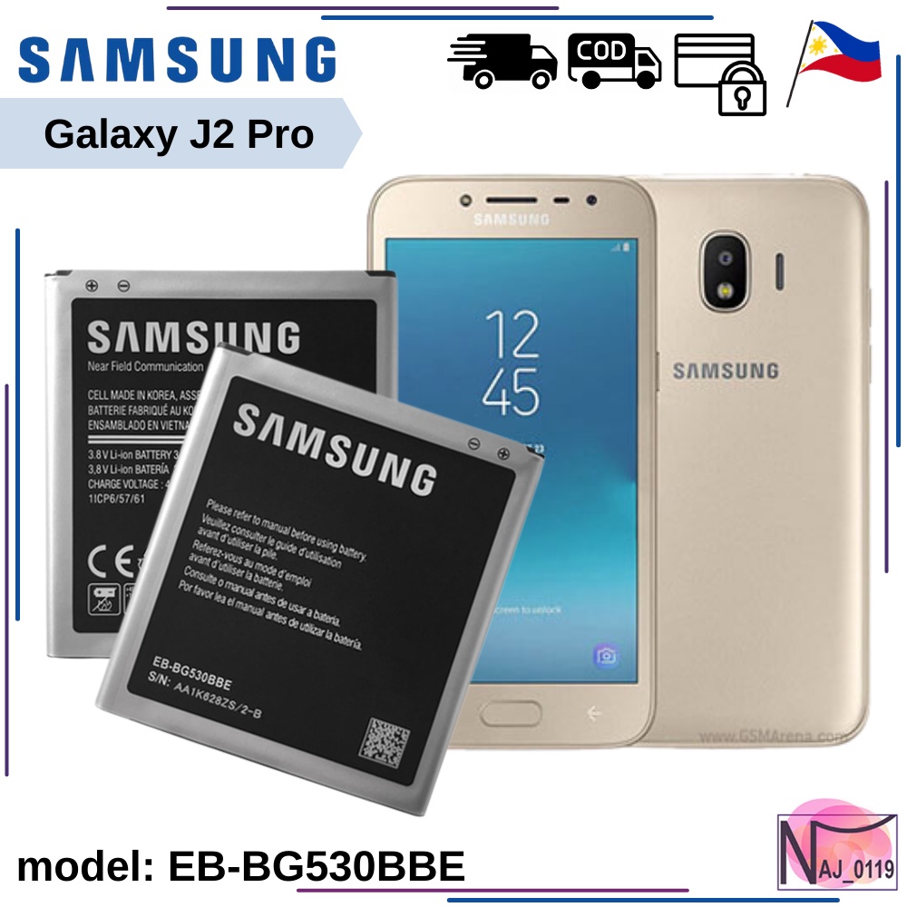 Samsung Galaxy J2 Pro Original Battery Model EBBG530BBE (2600mAh
