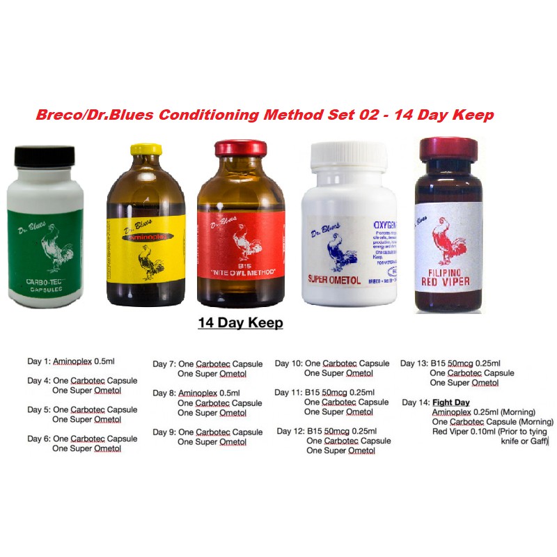 Breco/Dr.Blues Conditioning Method Set 02 14 Day Keep Shopee