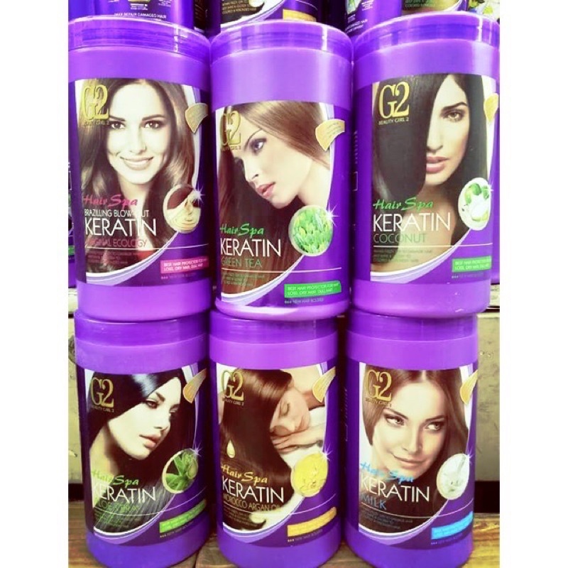 G2Keratin hair spa 1000ml Beauty Female | Shopee Philippines