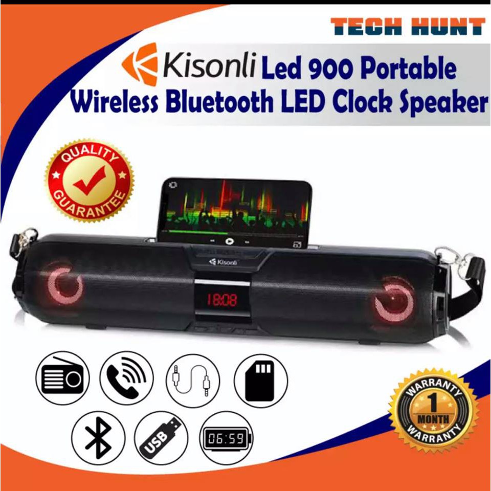 led portable bluetooth speaker