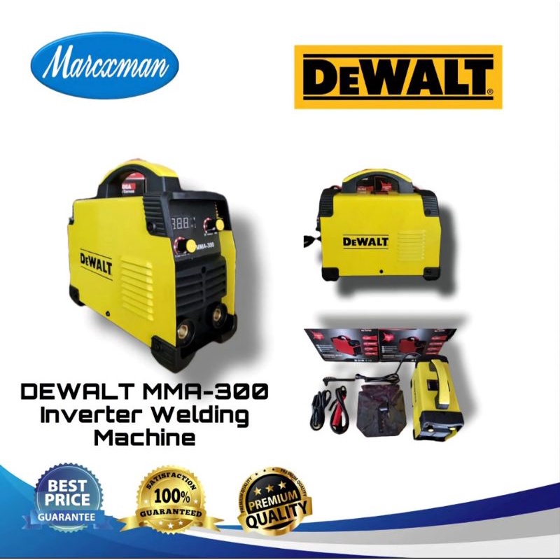 Dewalt MMA300 Inverter Welding Machine With 6 Months Warranty Shopee