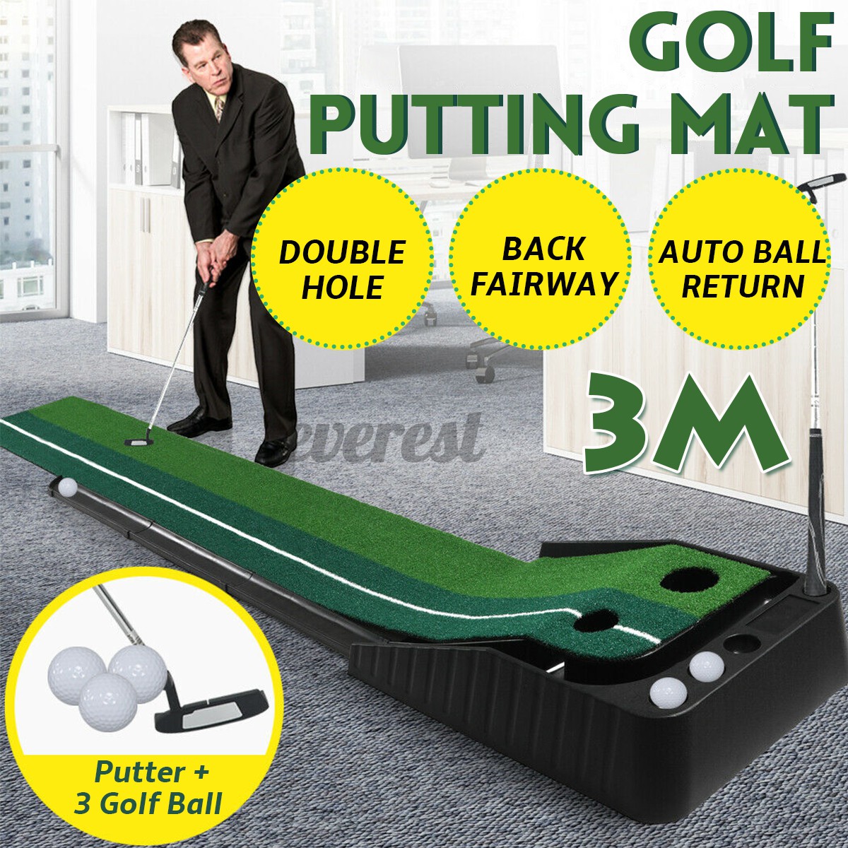 extra long putting mat