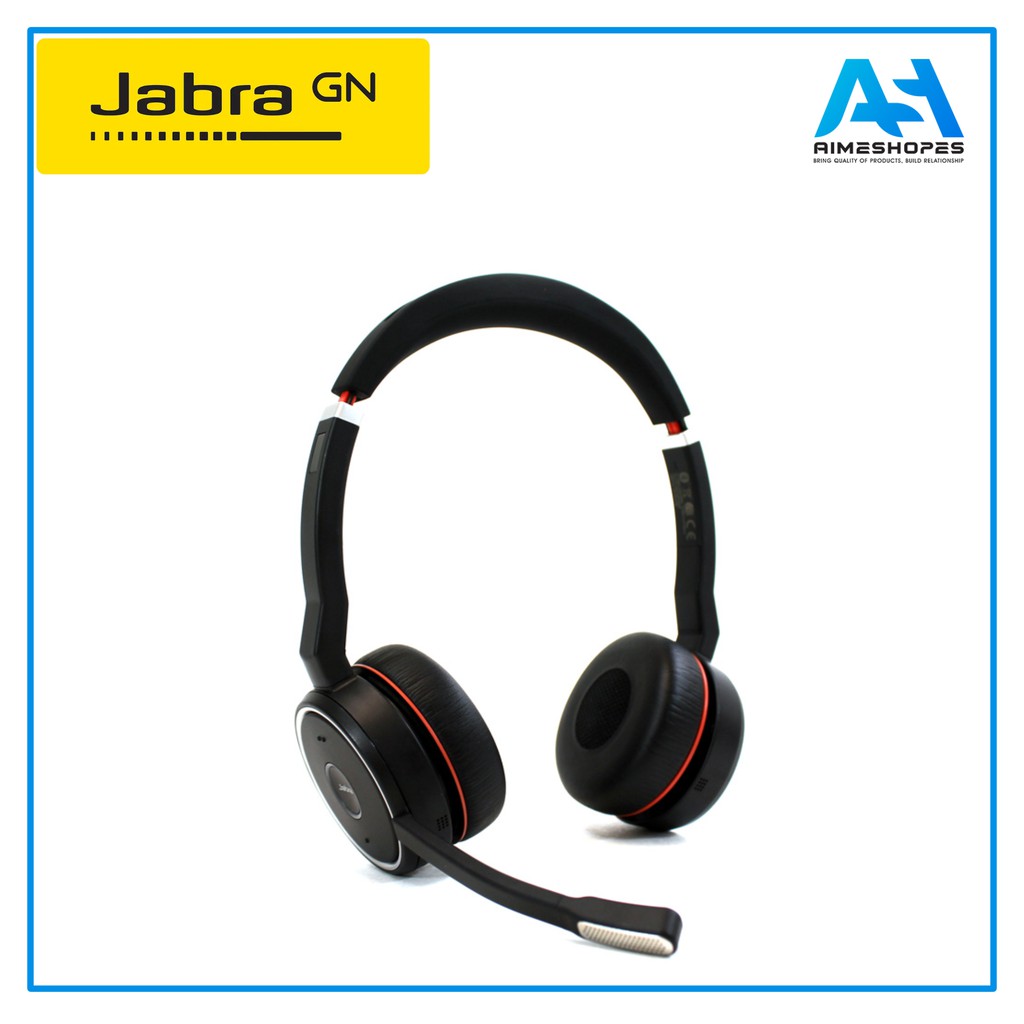jabra evolve 75 ms with active noise cancellation