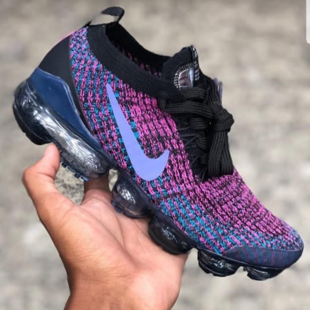 nike women's air vapormax flyknit multicolor rainbow pride