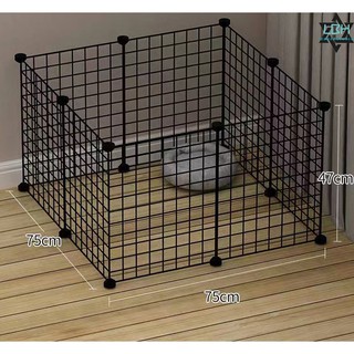 [COD] 35*45cm DIY Stackable Pet Playpen Crate For Puppy, Cats, Rabbits