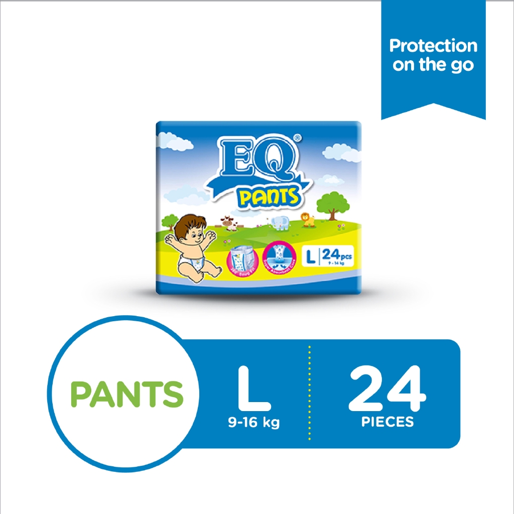 EQ Pants Big Pack Large 24's - Pants Baby Diapers | Shopee Philippines