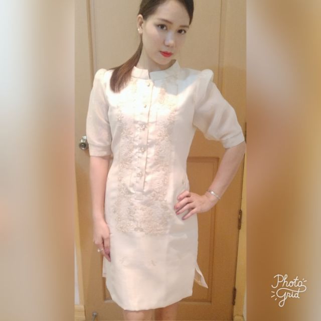 barong tagalog dress for female