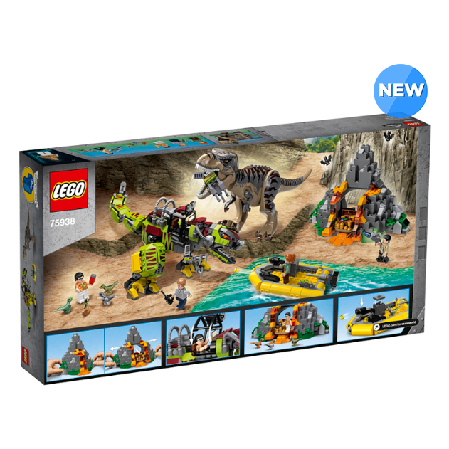 lego t rex dino mech