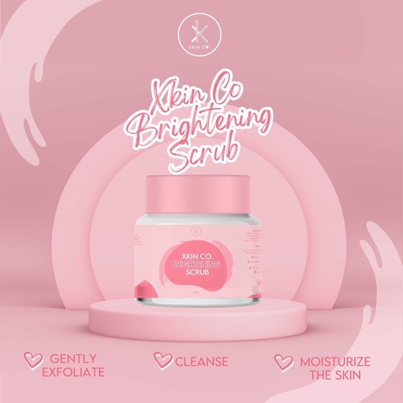 Xkin Co. Brightening Scrub | Shopee Philippines