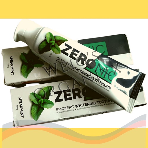 Best Seller!! Zeronic toothpaste Smokers Whitening Toothpaste ZERONIC Stop Smoking