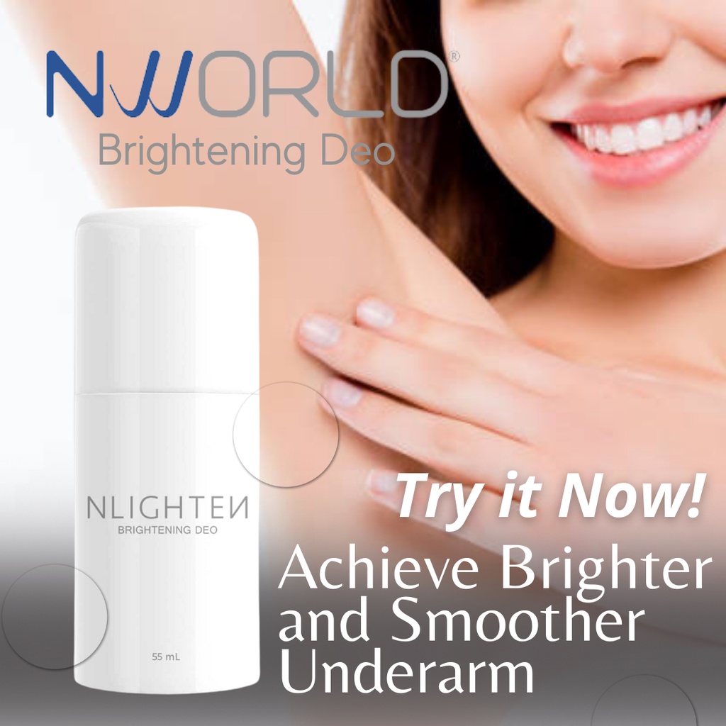 NLIGHTEN BRIGHTENING DEODORANT Whitening with Antiperspirant Original