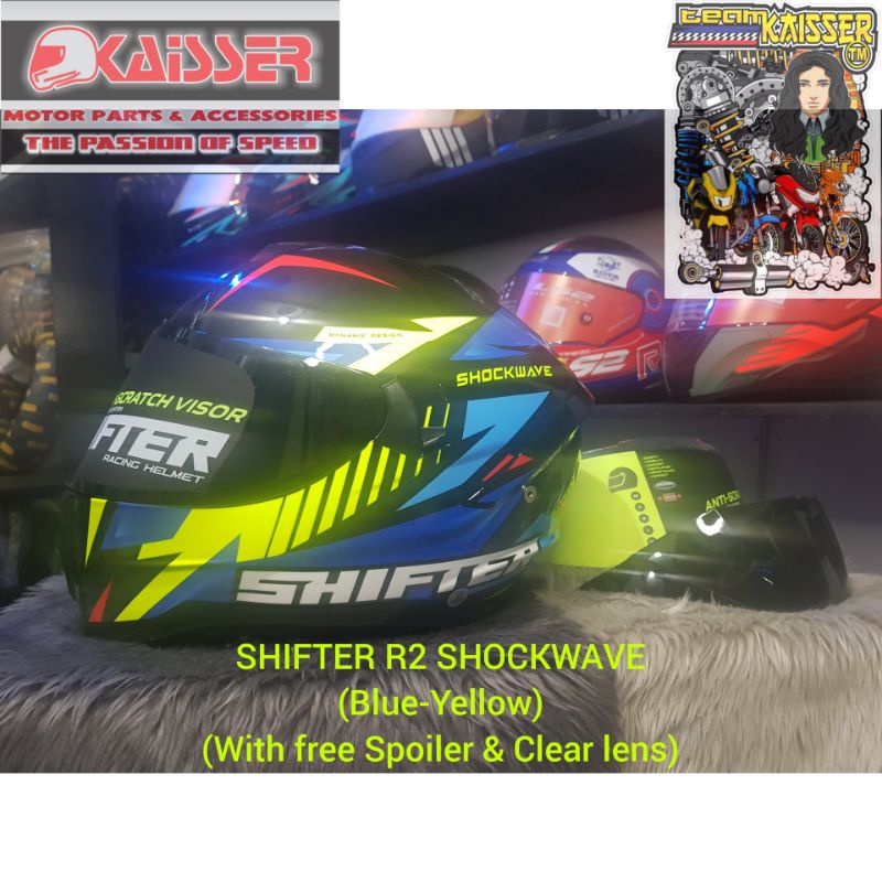 SHIFTER R2 Helmets (Large Size) Shopee Philippines