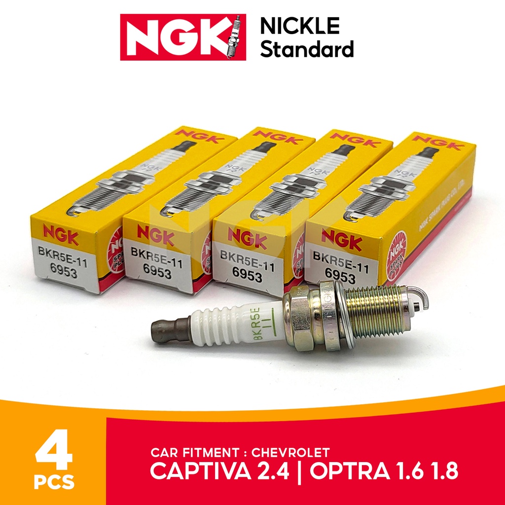 NGK BKR5E11 Standard Spark plug for Chevrolet Captiva 2.4 / Optra 1.6