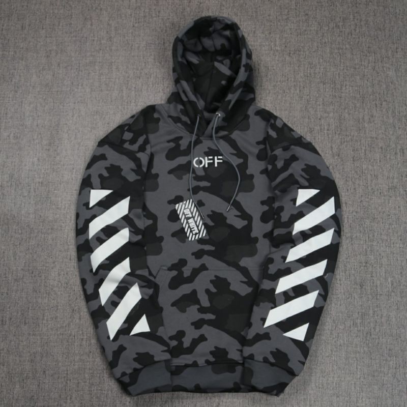 hoodie off white camo