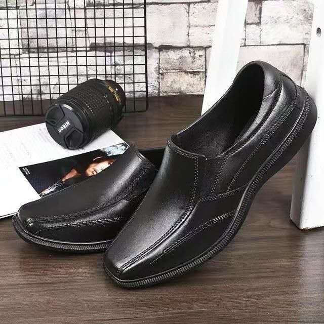 #603 Shuta school Black Fashion Shoes for Men | Shopee Philippines
