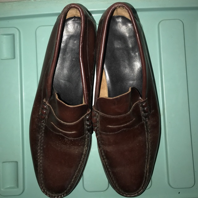 Florsheim leather brown shoes | Shopee Philippines