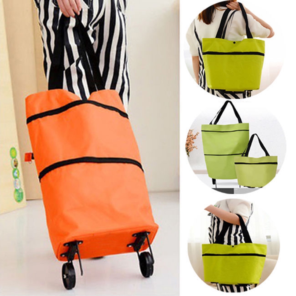 grocery tote on wheels