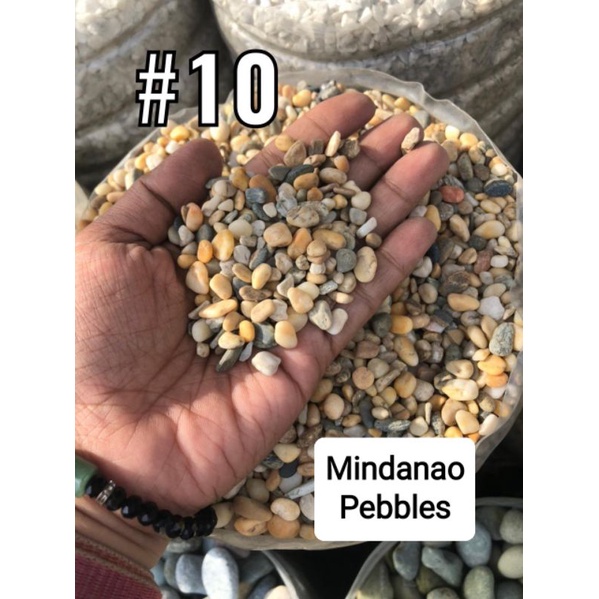 Aquarium Pebbles Black Sand sea shells Lava Rock Marble Chips 1kg #8