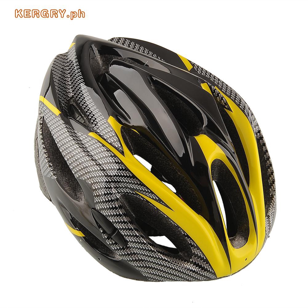 yellow bike helmet