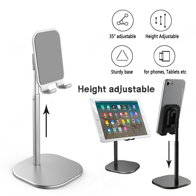 Universal Adjustable Desktop Telescopic Cell Phone Desk Holder