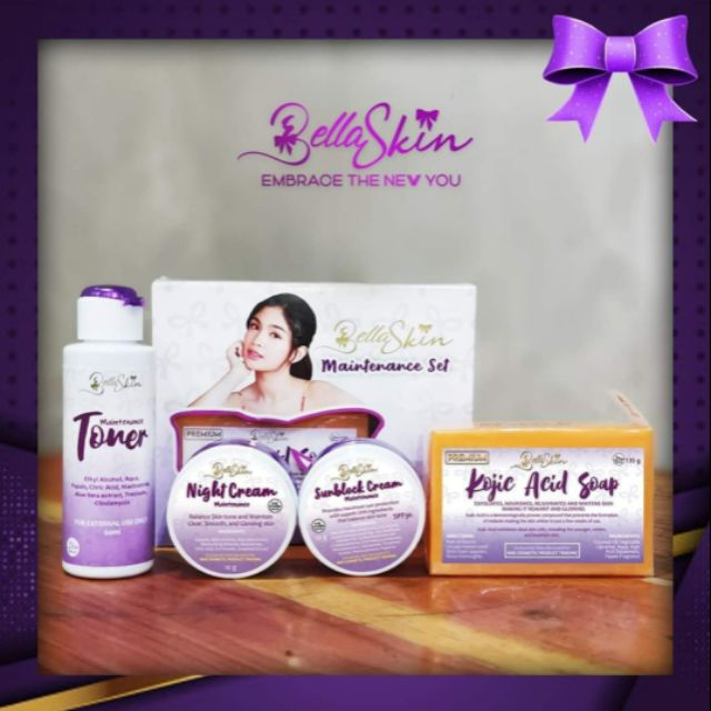 bella skin maintenance set