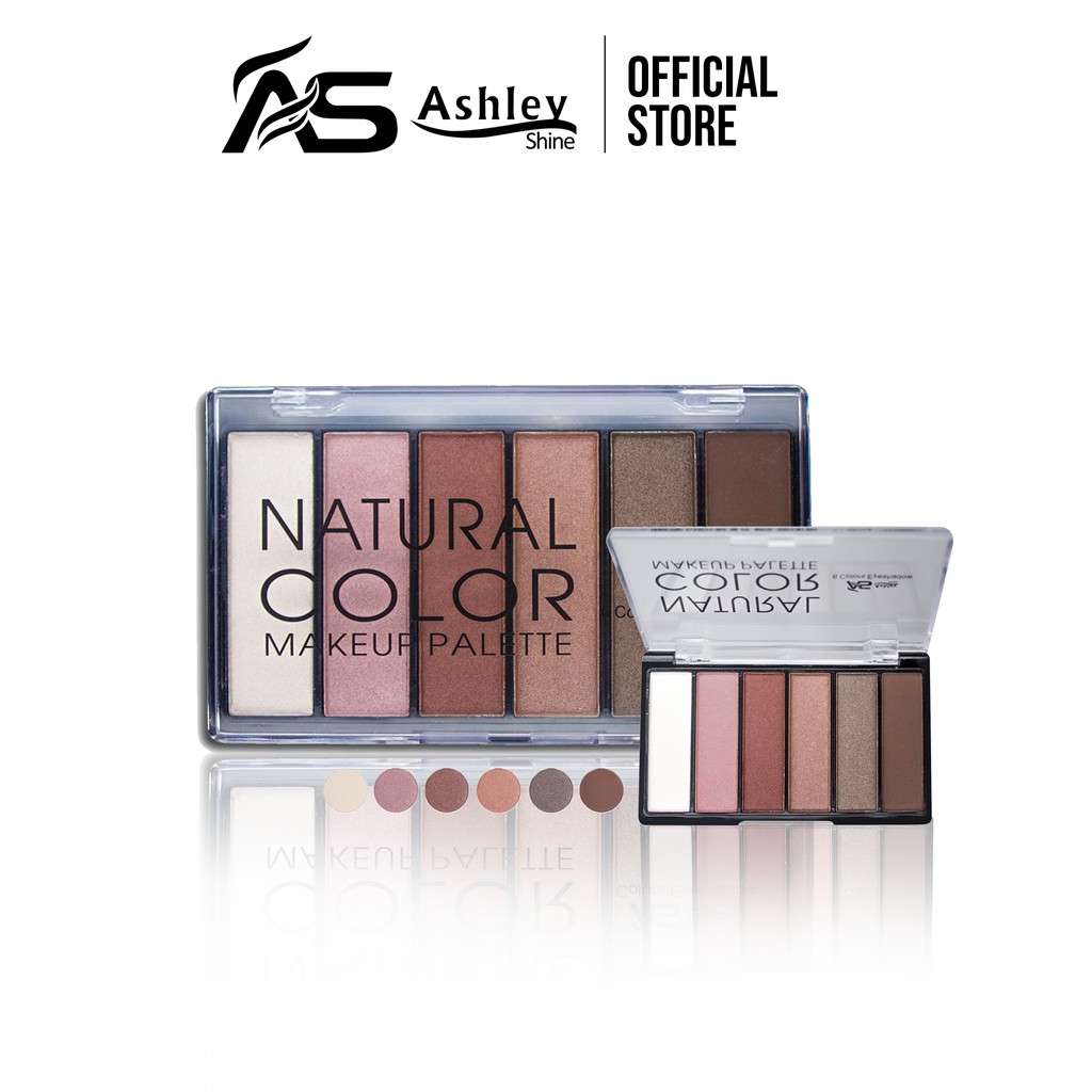 Ashley Shine AS3061 6 Color Eye Shadow Palette 18g Shopee Philippines