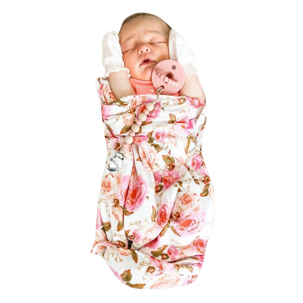floral swaddle wrap
