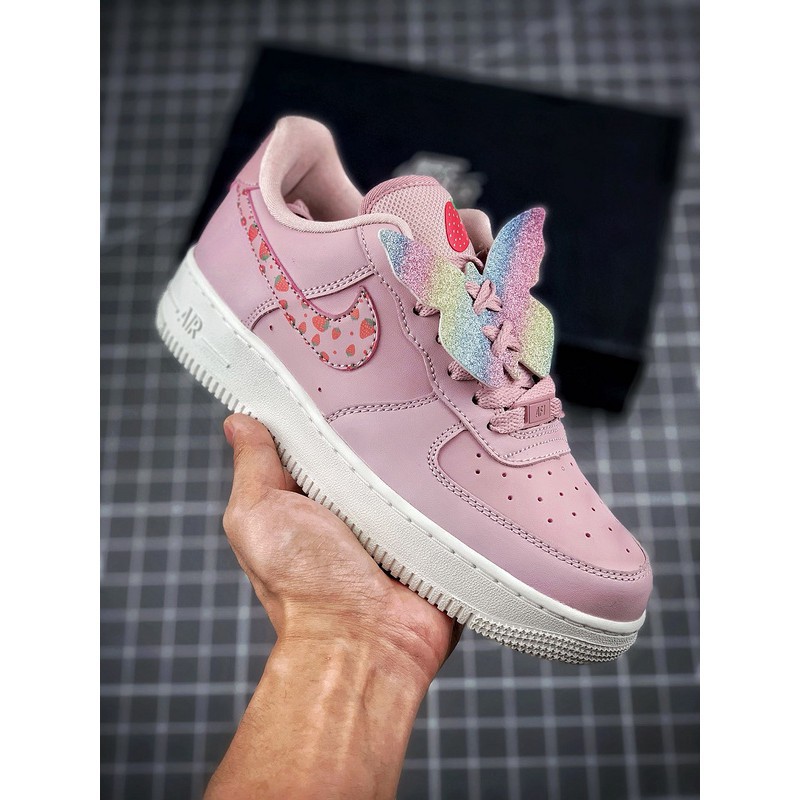 air force 1 butterfly pink