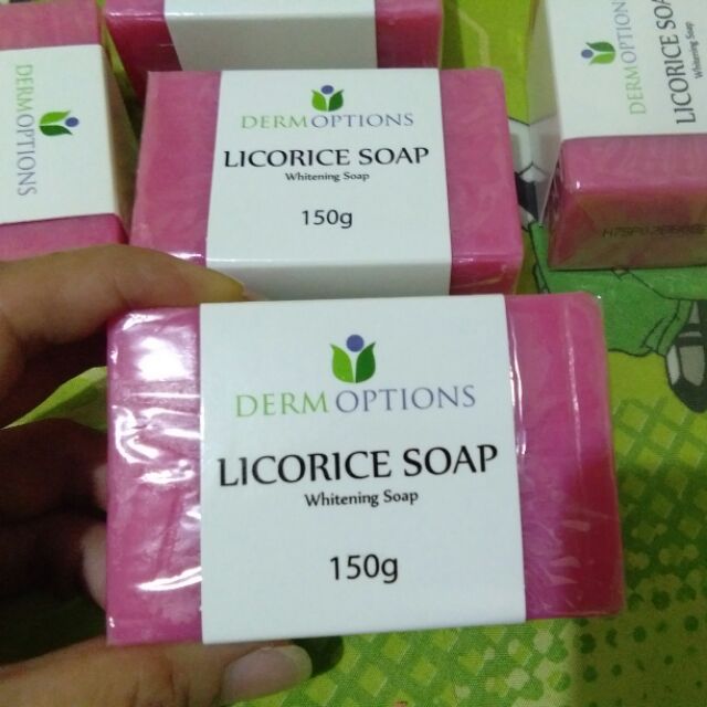 Derm options Licorice soap | Shopee 