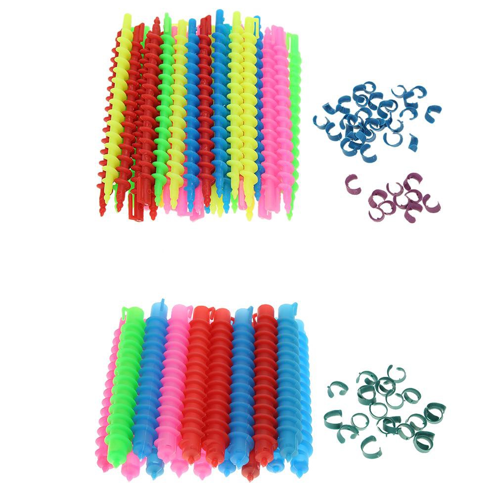 Hair Care Plastic Long Spiral Hair Perm Rod Hairdressing