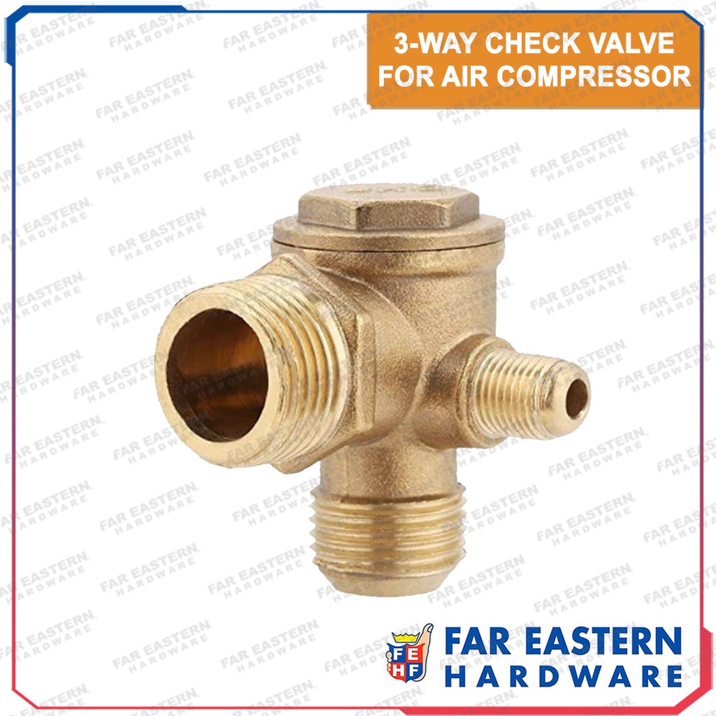 Air Compressor 3 Way Check Valve for Air Compressor Shopee Philippines