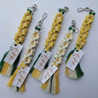 Sunflower and Daisy Handmade Keychain and Bag Charm Perfect for souvenir and gifts 1pc
