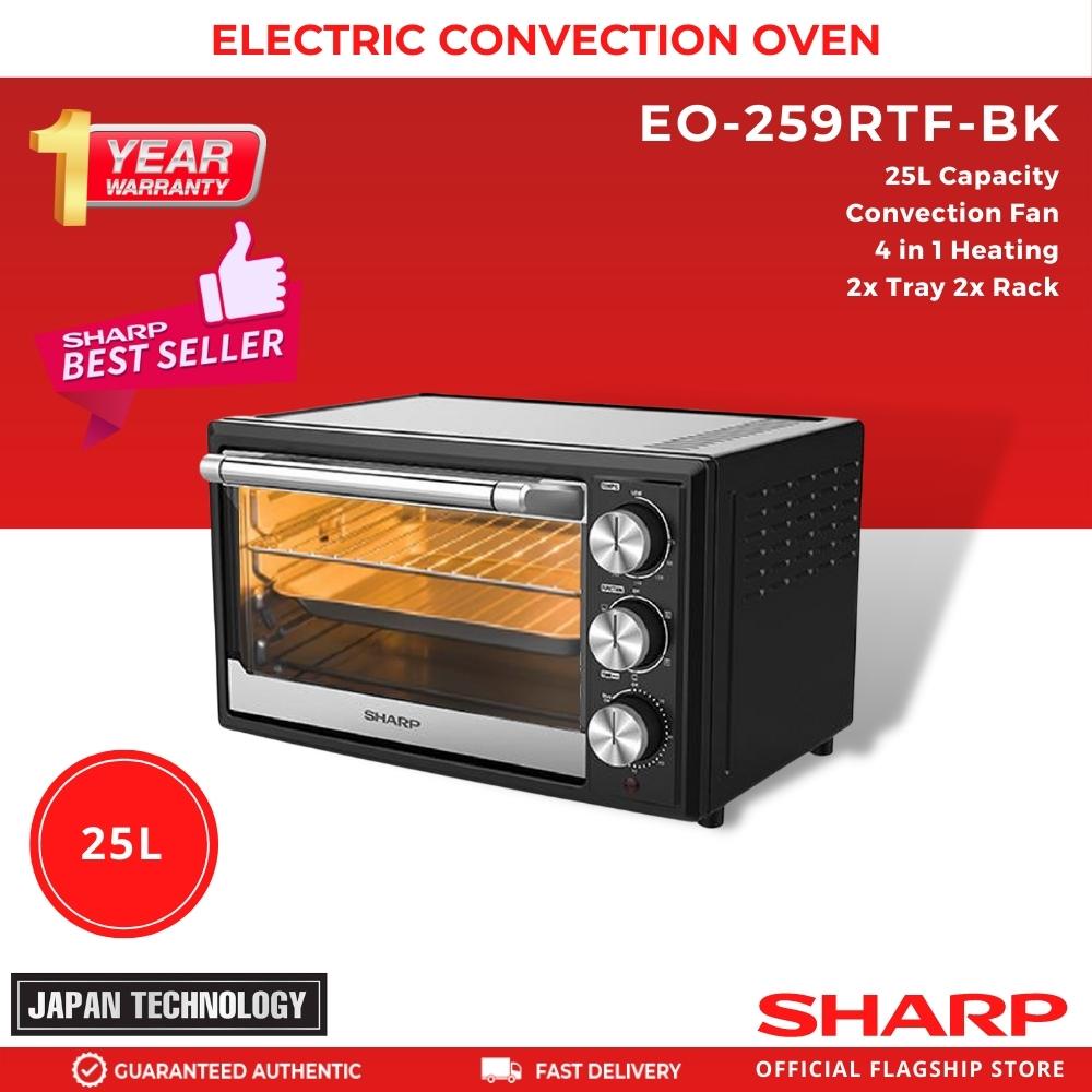 Sharp EO259RTFBK 25 Liters Electric Oven w/ Rotisserie Convection