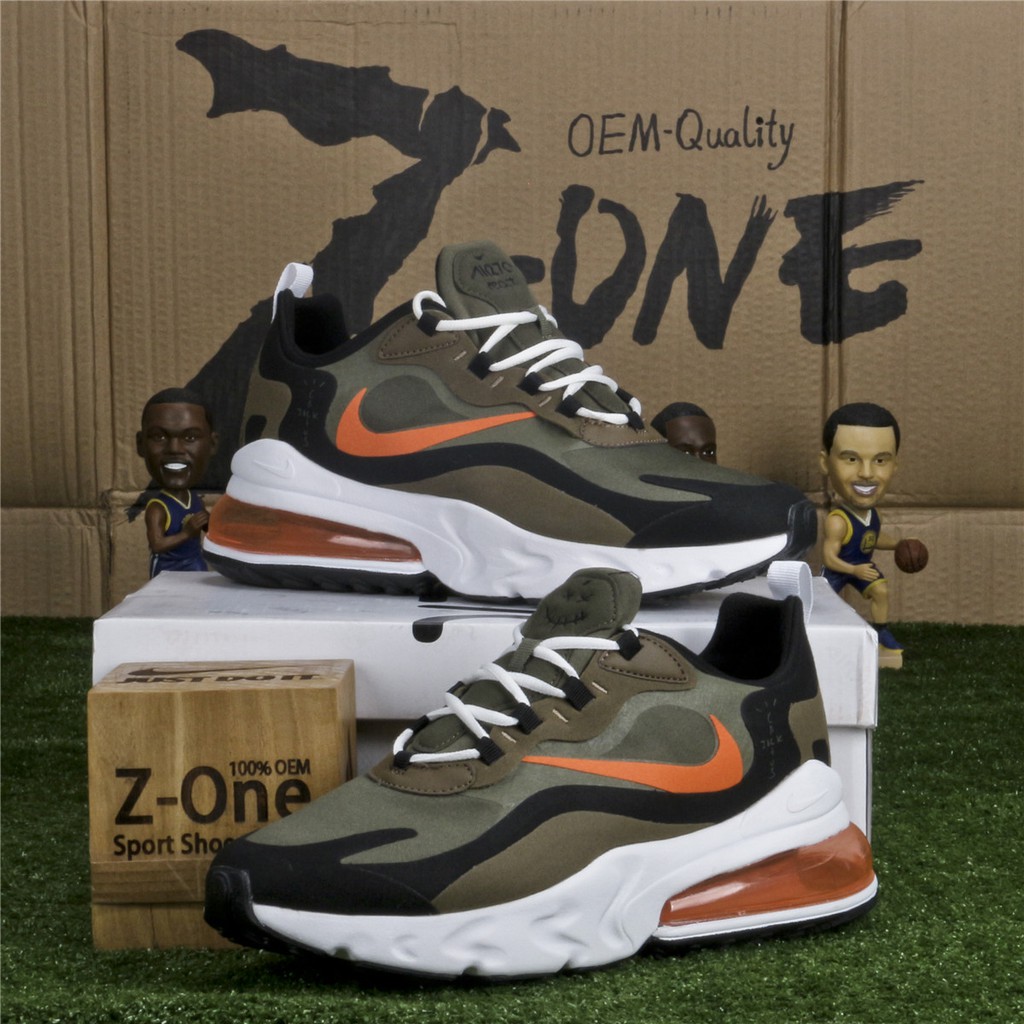 nike react olive green