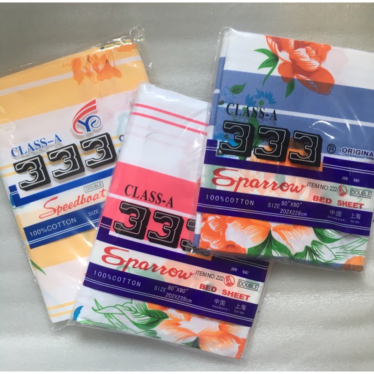 1 Pieces 333 Kumot DOUBLE SIZE Original Economy Class 333 Cotton