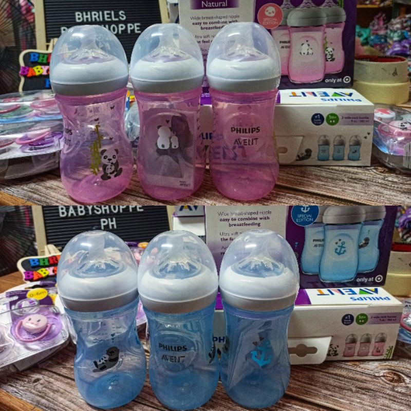 Verbetering Oprechtheid Grace Philips Avent Limited Edition Blue Otter & Pink Panda | Shopee Philippines