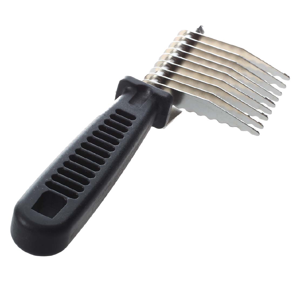 dog comb with blade