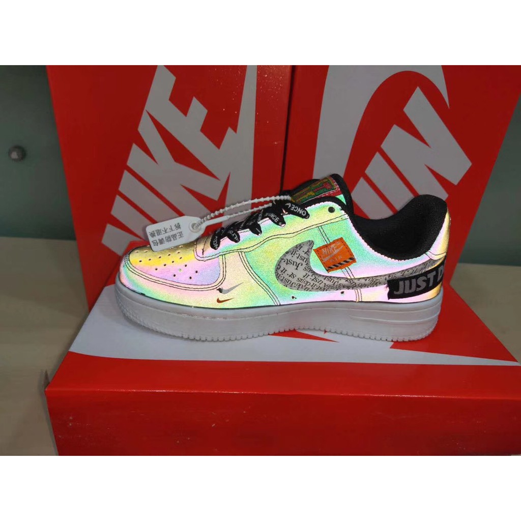 nike air force 1 holographic