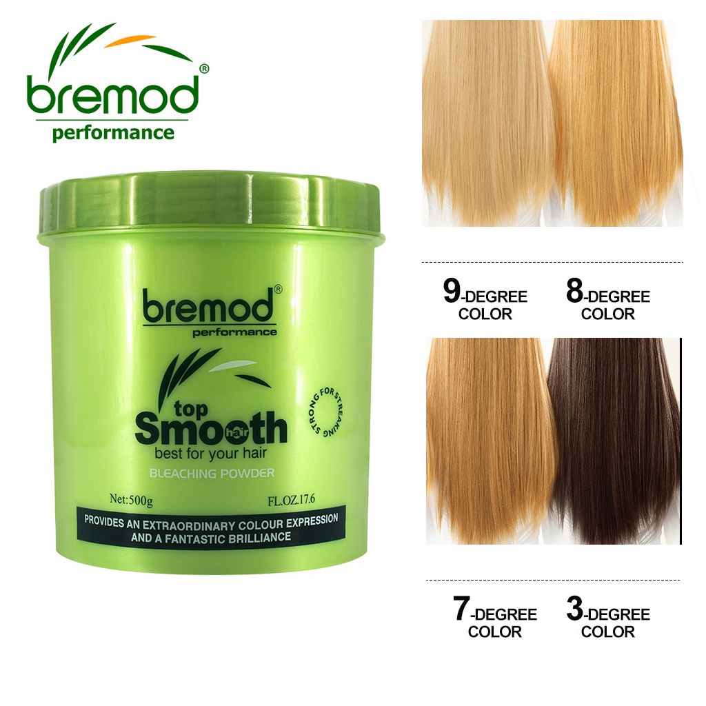 Bremod Hair Bleaching Powder 500g Brightener Salon Use Hair Bleach Dyed  Color Fade Reduce Damage | Shopee Philippines