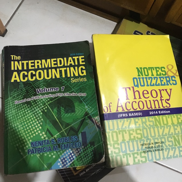 THE INTERMEDIATE ACCOUNTING VOLUME 1 & NOTES QUIZZERS THEORY OF ...