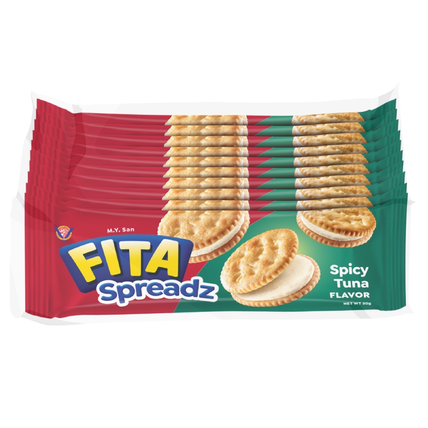 Fita Spreadz Sandwich Crackers Spicy Tuna 10 Pieces 25g | Shopee ...