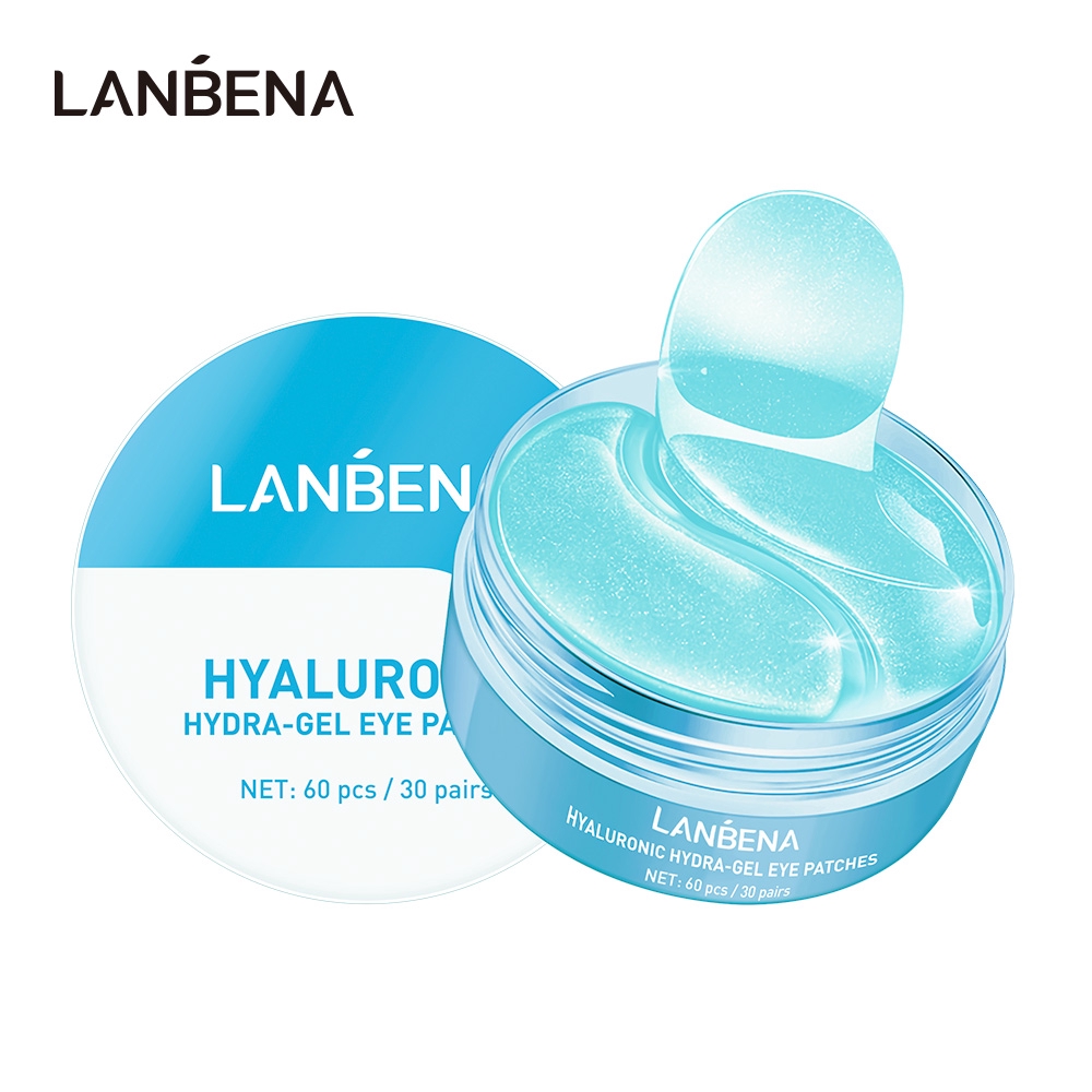 LANBENA Eye Mask Hyaluronic Acid Collagen Gel Moisturizing Eye Patch Skin Care Anti Wrinkle