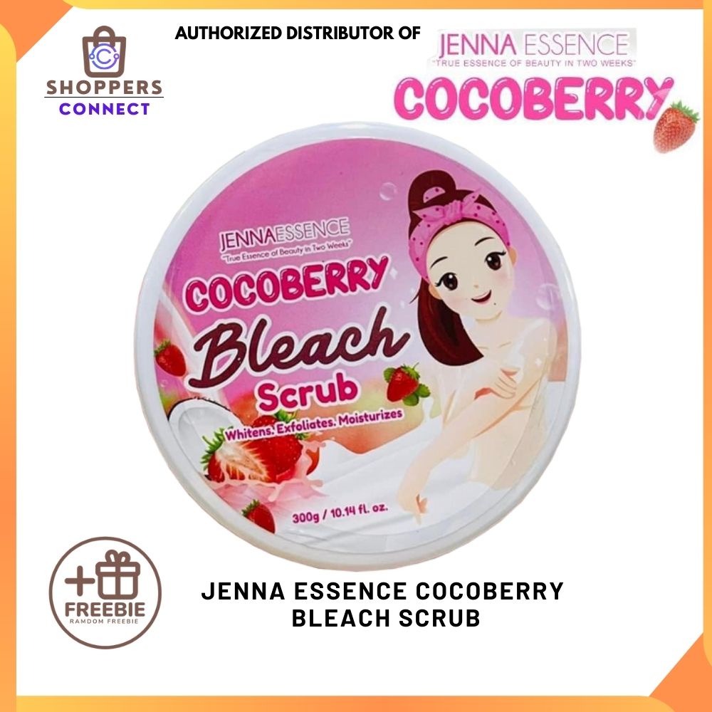 COD Jenna Essence Cocoberry Bleach Scrub Withens Skin Instant White