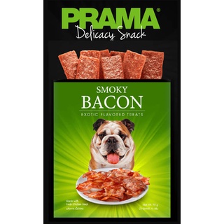 PRAMA DOG TREATS Flavored Delicacy Snack (SMOKY BACON)