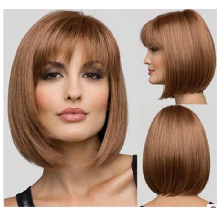 Airuiai Korean Pattern Wig In The Short Hair Female Shopee