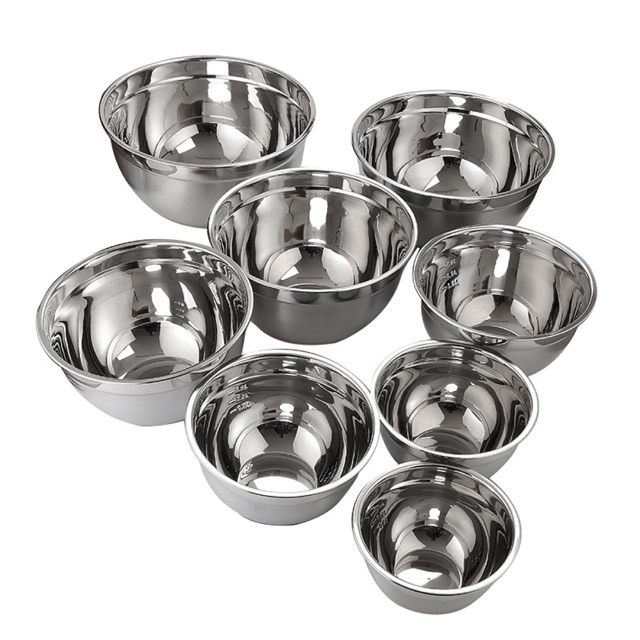 Mixing Bowl Stainless Steel Thicker Mixing Bowl Salad Bowls Kitchen