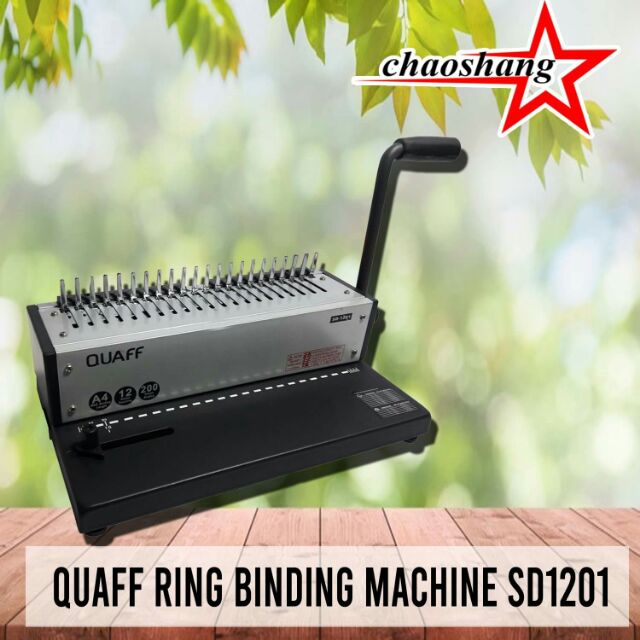 Heavy Duty Quaff Ring Binding Machine A4 Shopee Philippines