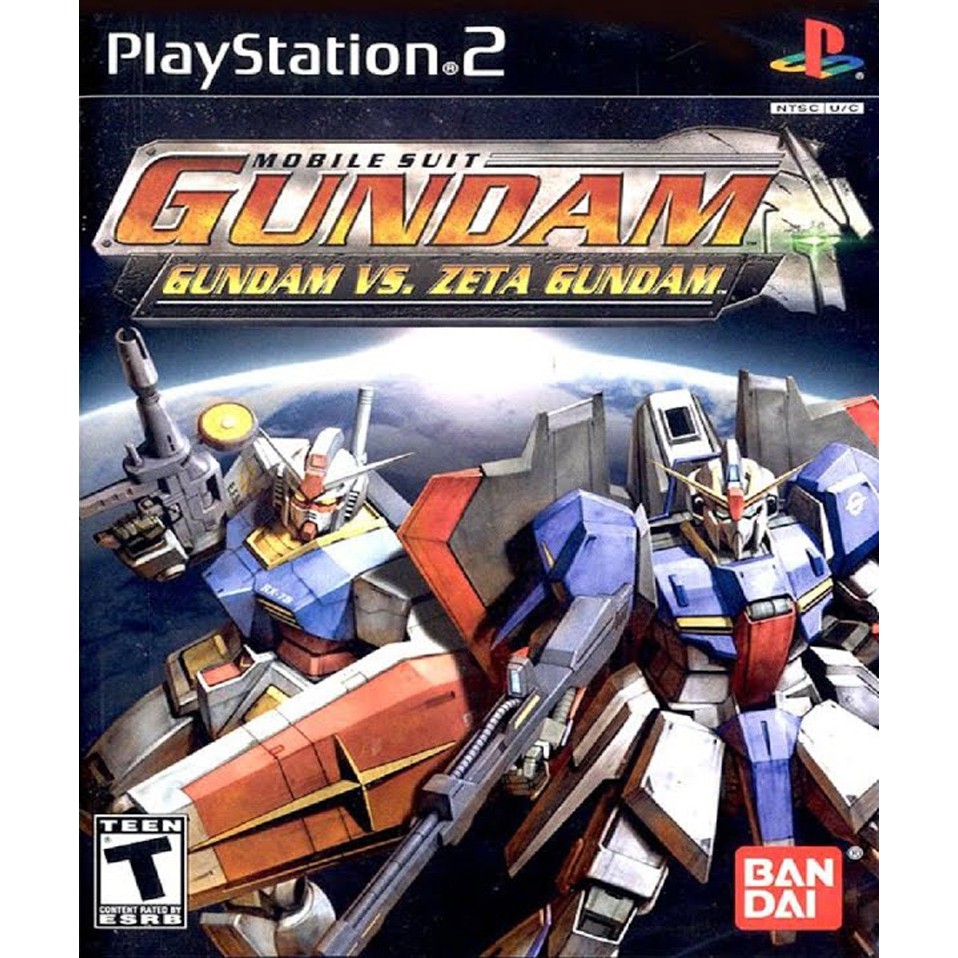 DVD Game Cassette PS2 Mobile Suit Gundam Gundam vs Zeta Gundam for ...