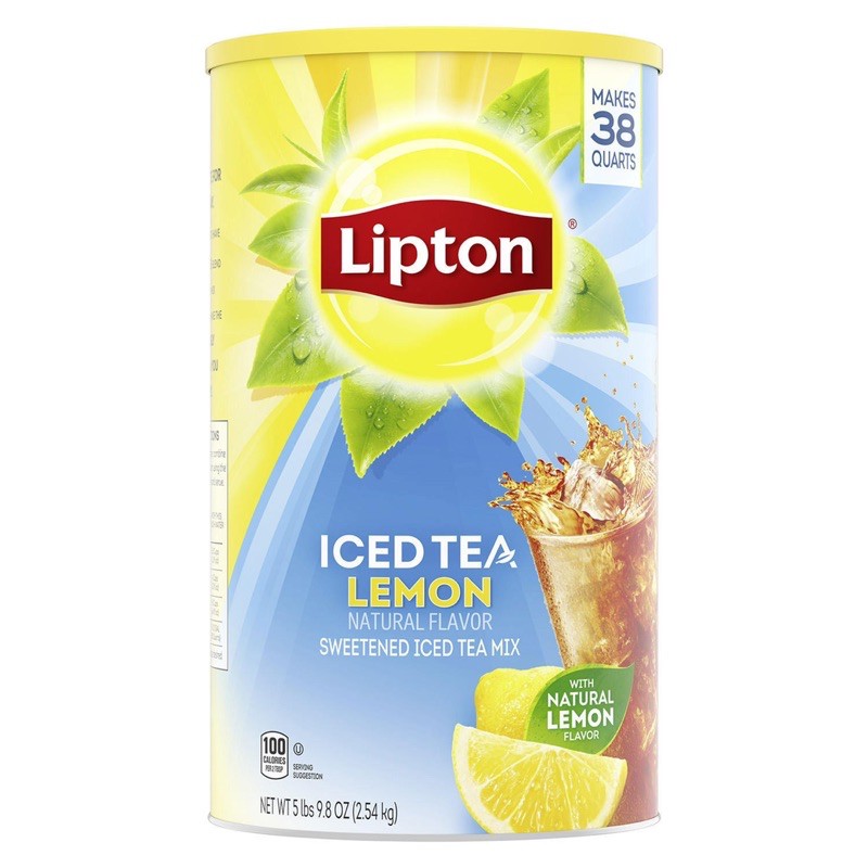 Lipton Iced Tea Mix, Lemon 38 qt (2.54kg) Shopee Philippines